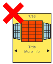 Skew images correctly. Do not just crop flat images to a skewed shape; users can tell the difference.