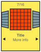 Use all effects correctly, throughout the experience. Skewed images work well for presenting Carousels, but can be demanding to processors.