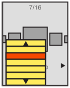 The graphical nature of Carousels limits effect and actual on-screen space. Information and options will often need to be presented in informational bubbles, or as options menu items.