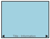 When any one panel in a Film Strip is in focus, it is presented full screen. In this  condition it cannot be differentiated from a slideshow.