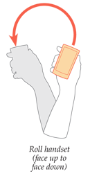 Orientation changes when directly accounted for by switching screen orientation are covered under their own pattern. However, other types of device orientation can be used to signal the device should perform an action, such as the relatively-common face-down to lock. Orientation is also useful when combined with other sensors to perform other activities; raising a phone to towards the user is very different when face up vs. face down.