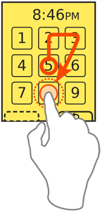 Gestures are lower security because they reduce the number of patterns and cannot randomize, but are so easy to enter they may encourage locking the device more often.