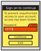 The Timeout notice may also carry other useful information or processes, such as directly allowing re-authentication. Be careful to not provide too much information, or too many choices and confuse the primary message.